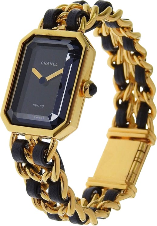 Chanel Chanel Premiere Rock Quartz Plated Metal and Leather 20