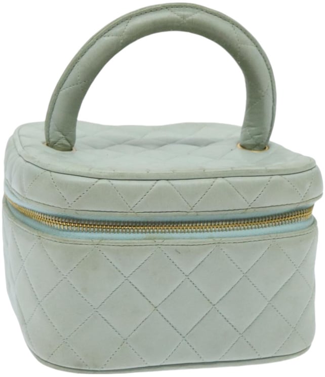 Chanel Chanel Cosmetic Case Quilted Lambskin Small