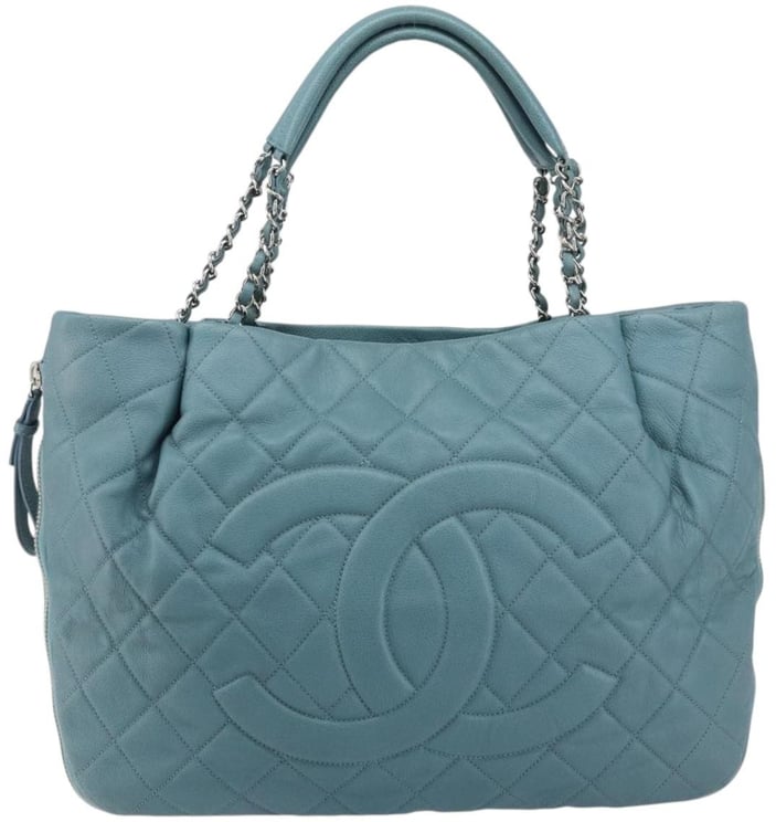 Chanel Chanel Timeless CC Expandable Tote Quilted Caviar Large