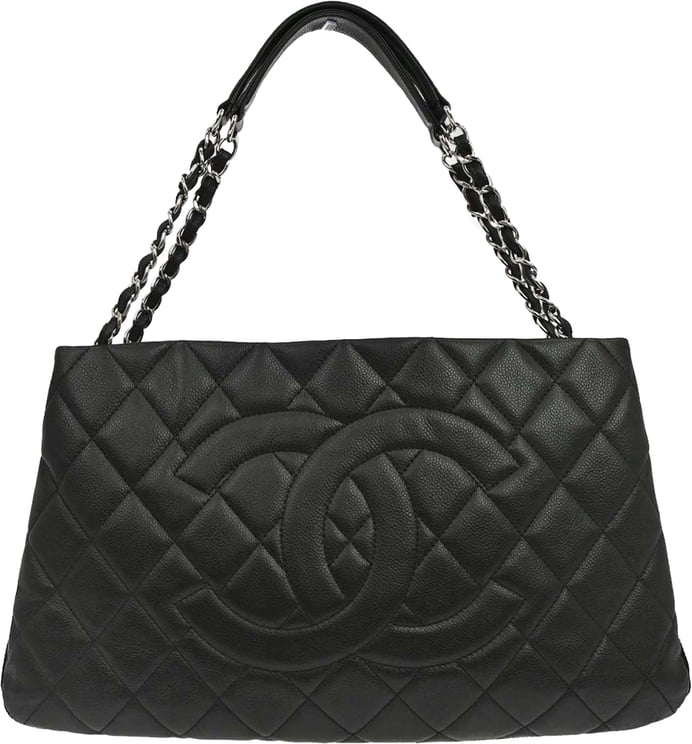 Chanel Chanel Timeless CC Expandable Tote Quilted Caviar Large