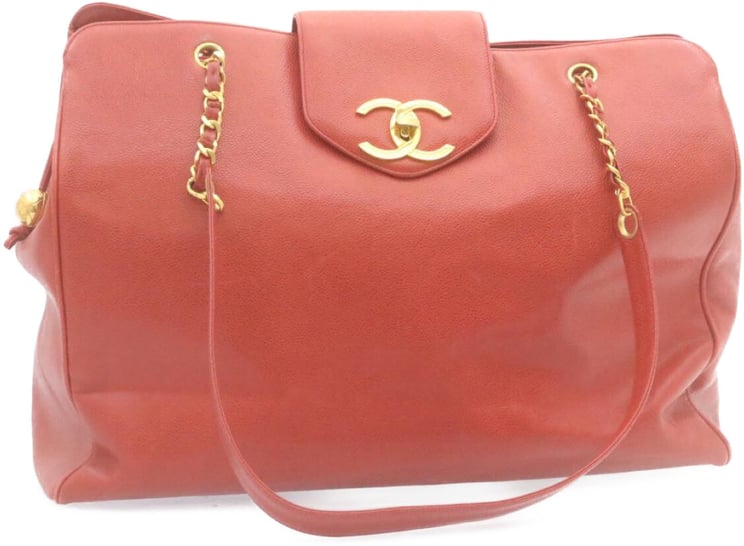 Chanel Chanel Vintage Supermodel Weekender Bag Caviar Large