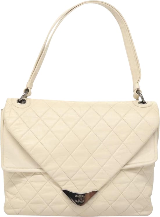 Chanel Chanel Padded Envelope Flap Bag Quilted Aged Calfskin