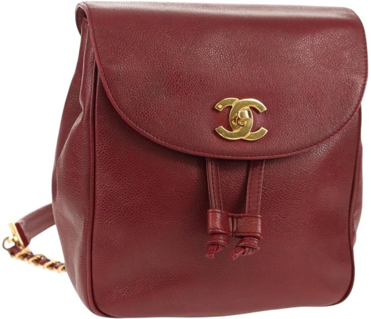 Chanel Chanel Vintage Backpack Caviar Small