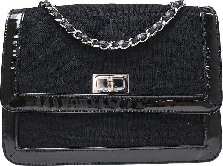 Chanel Chanel Reissue Flap Quilted Jersey with Patent Mini