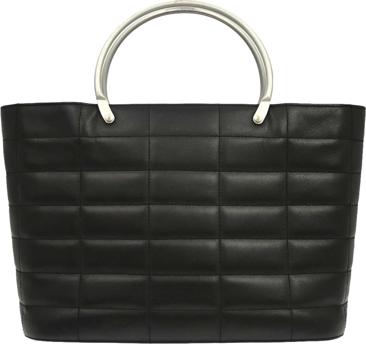 Chanel Chanel Vintage Chocolate Bar Tote Quilted Leather