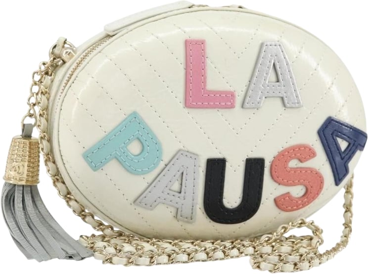 Chanel Chanel La Pausa Evening Chevron Lambskin with Applique