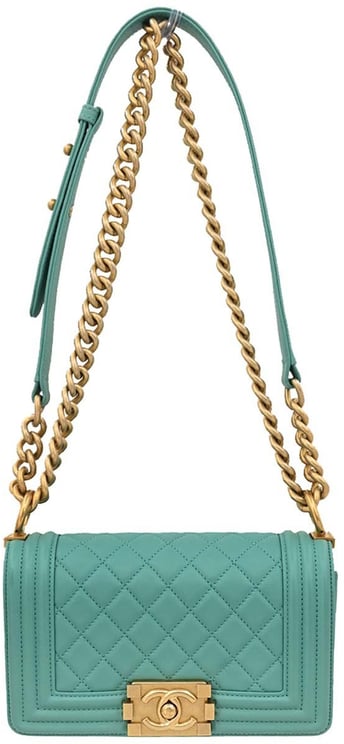 Chanel Chanel Boy Flap Bag Quilted Lambskin Small