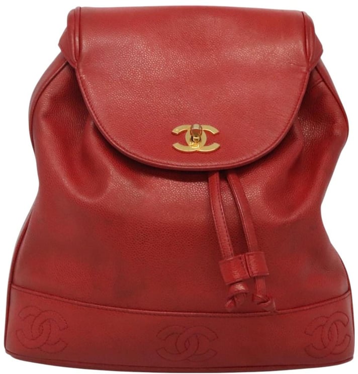 Chanel Chanel Vintage Backpack Caviar Medium