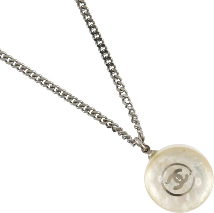 Chanel Chanel CC Ball Drop Pendant Metal