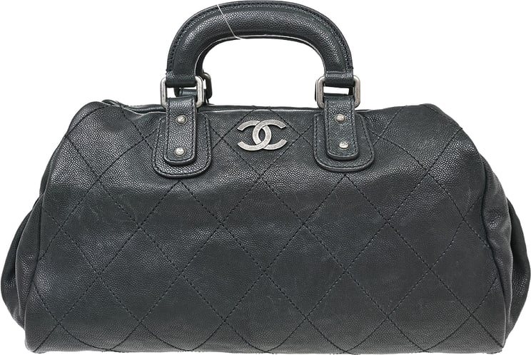 Chanel Chanel Outdoor Ligne Doctor Bag Quilted Caviar Small