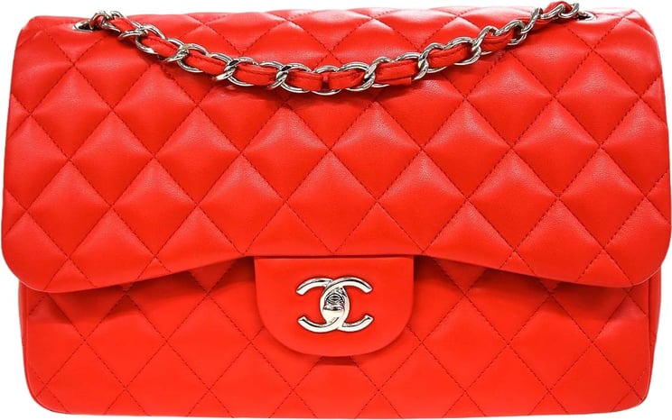 Chanel Chanel Vintage Classic Double Flap Bag Leather 30