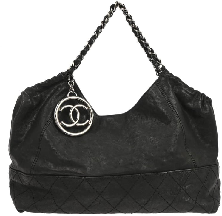 Chanel Chanel Baby Coco Cabas Quilted Leather Medium