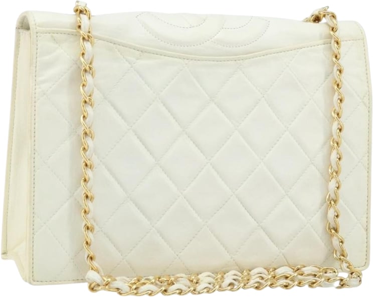 Chanel Chanel Vintage CC Full Flap Bag Quilted Lambskin Small