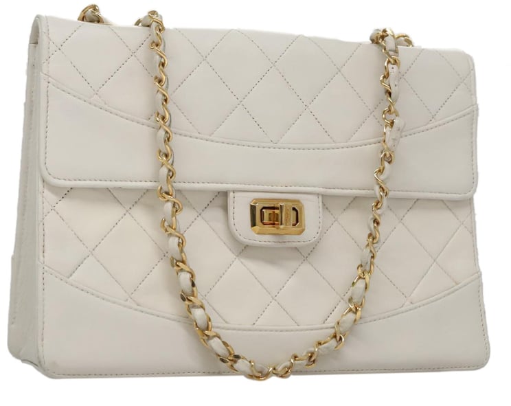 Chanel Chanel Flap Clutch Shearling Small