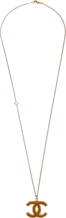 Chanel Chanel Vintage CC Pendent Plated Metal