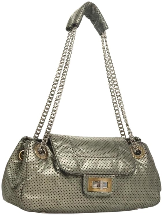 Chanel Chanel Drill Flap Bag Perforated Leather Small