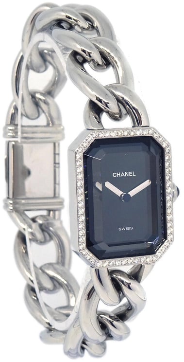 Chanel Chanel Premiere Chain Quartz Watch Stainless Steel with Diamond  Bezel 20