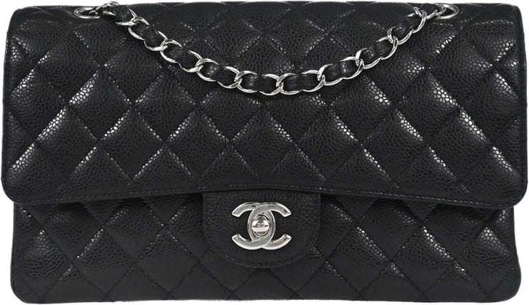 Chanel Chanel Timeless - Classic Double Flap Bag Quilted Caviar Medium