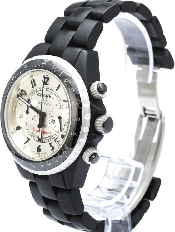 Chanel Chanel J12 Chronograph Automatic Ceramic and Stainless Steel 41