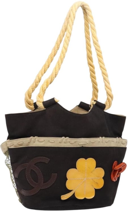 Chanel Chanel Camellia Flower Tote Canvas