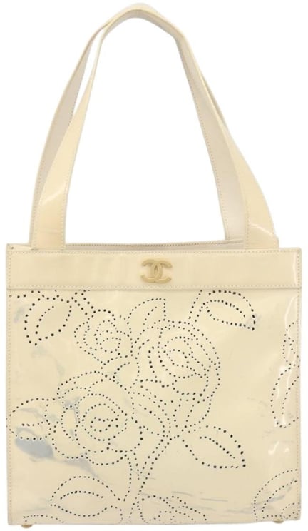 Chanel Chanel Camellia Tote Patent Leather