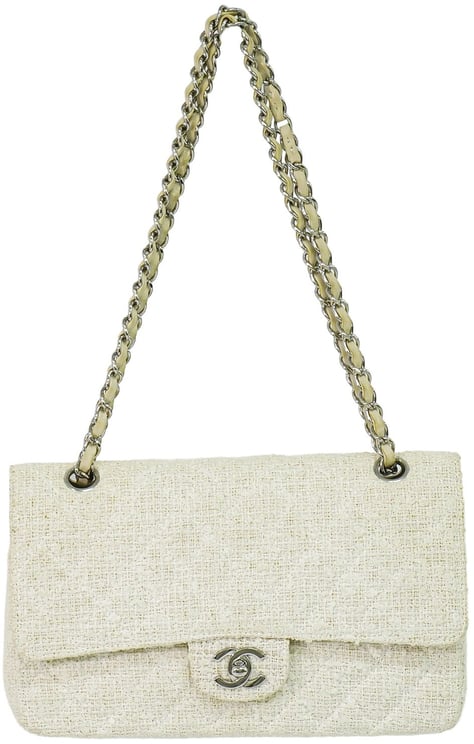 Chanel Chanel Timeless - Classic Double Flap Bag Quilted Tweed Medium