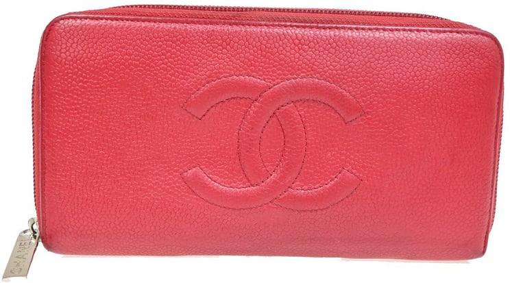 Chanel Chanel Timeless CC Zipped Wallet Calfskin