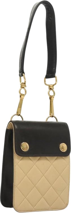 Chanel Chanel Vintage Button Waist Bag Quilted Lambskin