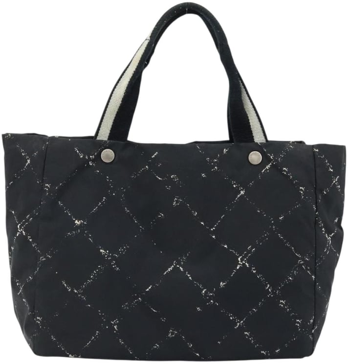 Chanel Chanel Travel Line Tote Printed Nylon Large