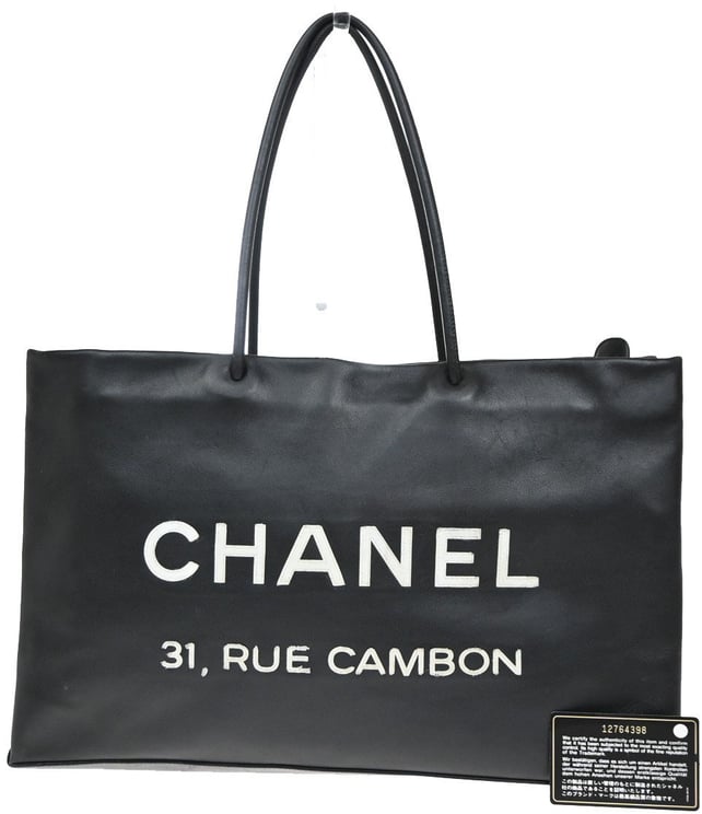 Chanel Chanel Essential 31 Rue Cambon Shopping Tote Leather Large