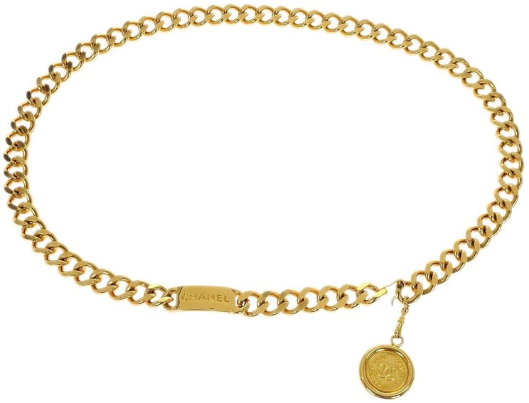 Chanel Chanel CC Medallion Chain Belt Metal