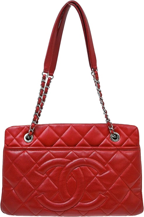 Chanel Chanel Timeless CC Soft Tote Quilted Caviar Medium