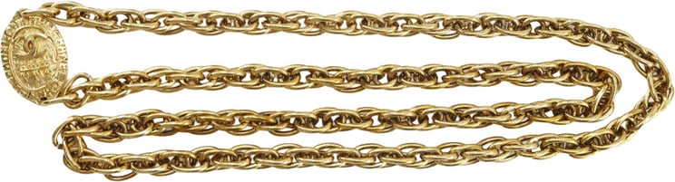 Chanel Chanel Coco Long Necklace Gold-plated