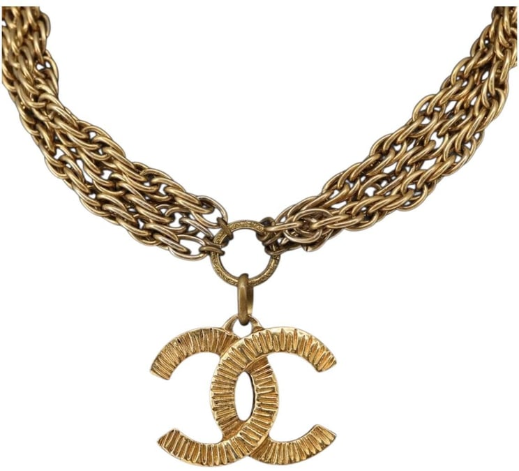 Chanel Chanel CC Necklace Metal