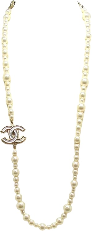 Chanel Chanel Collier chanel sautoir CC gold 67 cm