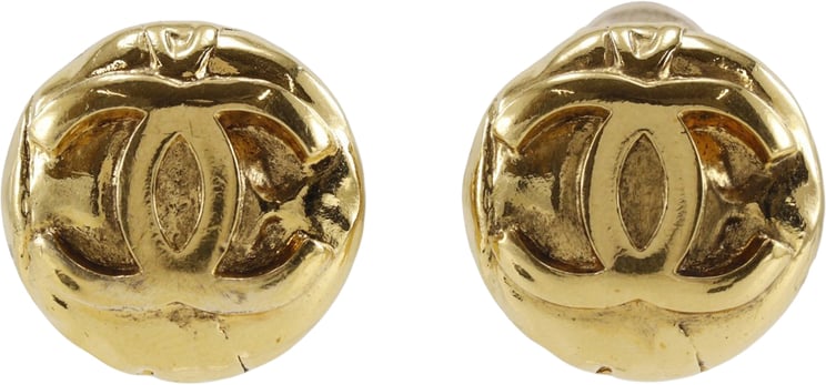Chanel Chanel Vintage CC Clip-On Metal
