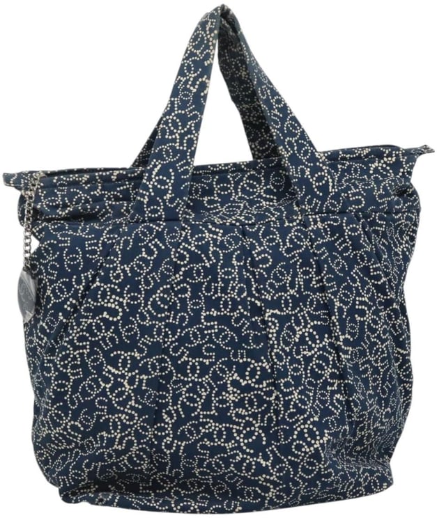 Chanel Chanel Vintage Bowler Bag Printed Canvas Large