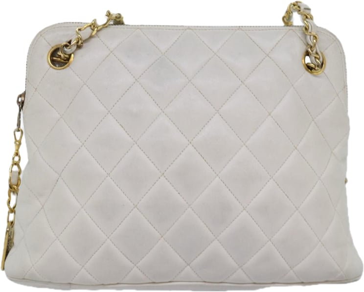 Chanel Chanel Vintage Zip Chain Quilted Caviar Medium