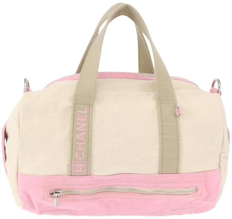 Chanel Chanel Sport Line Boston Ba Canvas
