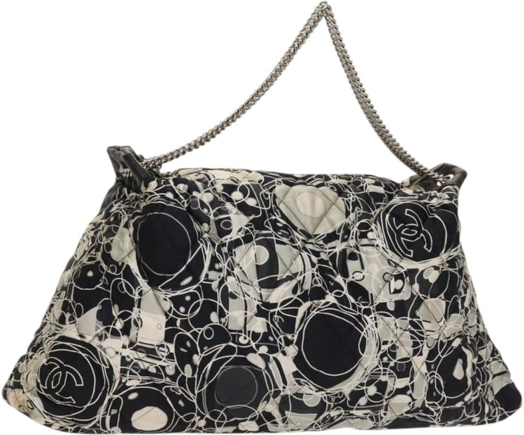 Chanel Chanel Kaleidoscope Chain Tote Quilted Printed Satin Large