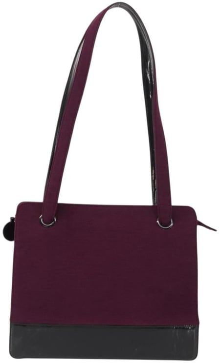 Chanel Chanel Vintage Logo Tote Cotton