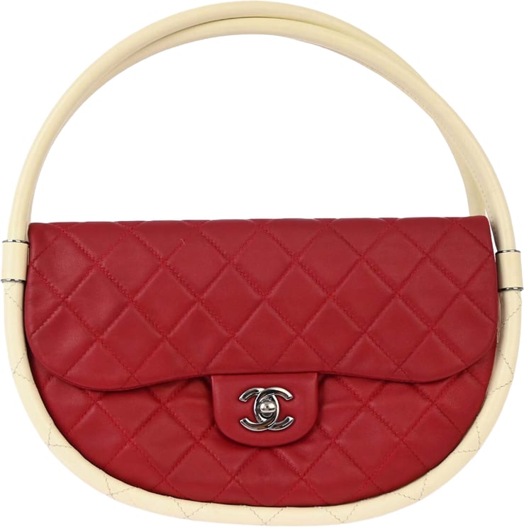 Chanel Chanel Hula Hoop Bag Quilted Lambskin Medium