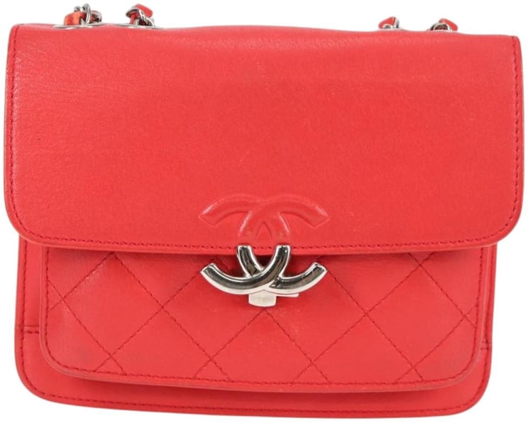 Chanel Chanel CC Box Flap Bag Quilted Caviar Small