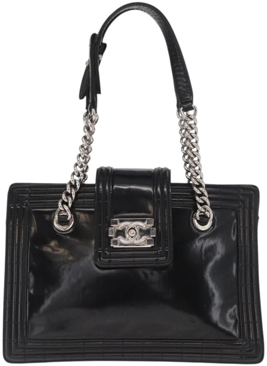 Chanel Chanel Boy Tote Glazed Calfskin Large
