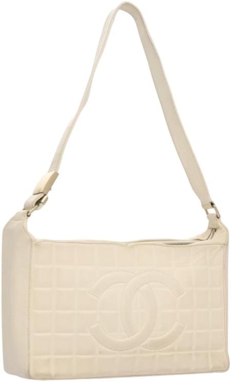 Chanel Chanel Chocolate Bar CC Shoulder Bag Quilted Leather Medium