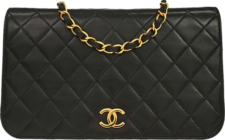 Chanel Chanel Vintage Full Flap Quilted Lambskin Small