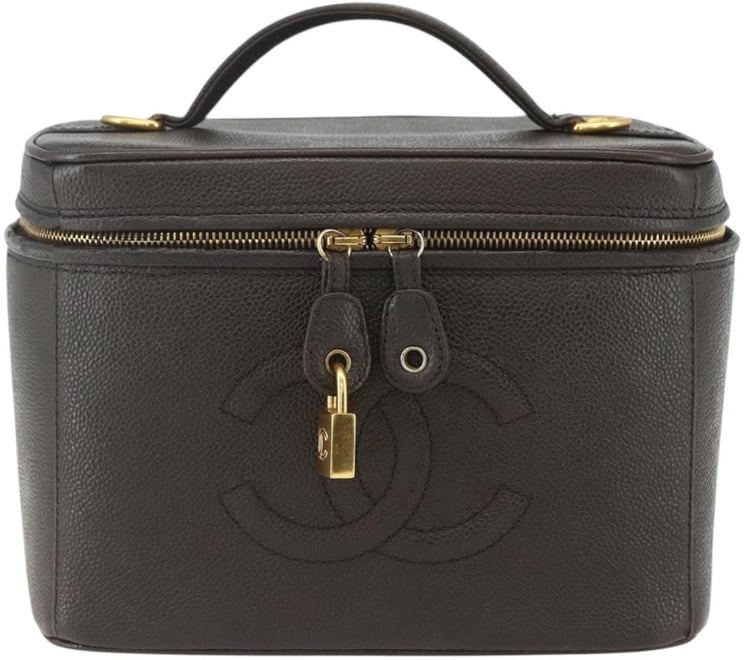 Chanel Chanel Vintage Timeless Vanity Case Caviar Small