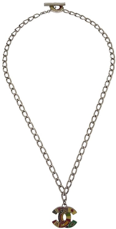 Chanel Chanel CC Pendant Necklace Metal
