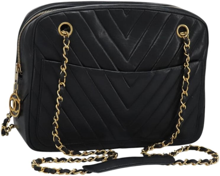 Chanel Chanel V Stitch Leather