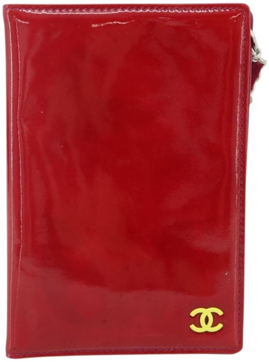 Chanel Chanel Vintage CC Bifold Card Holder Patent leather